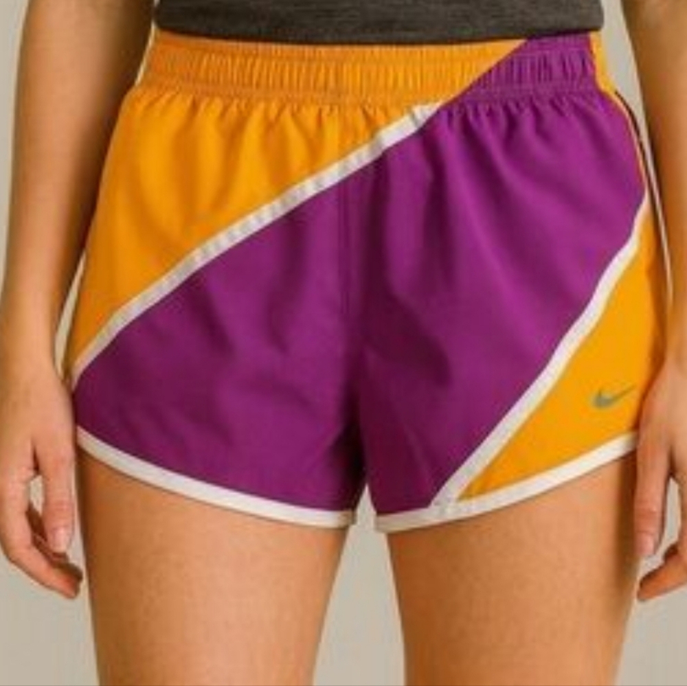 Nike Shorts Women's Medium Athletic Dri-fit Two Tone